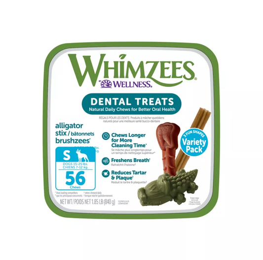 Whimzees™ Variety Pack  Dental Chew for Dogs