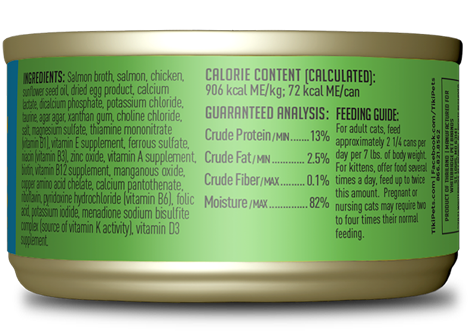 Tiki Cat® Luau™ Wild Salmon & Chicken Recipe in Chicken Consommé Wet Cat Food